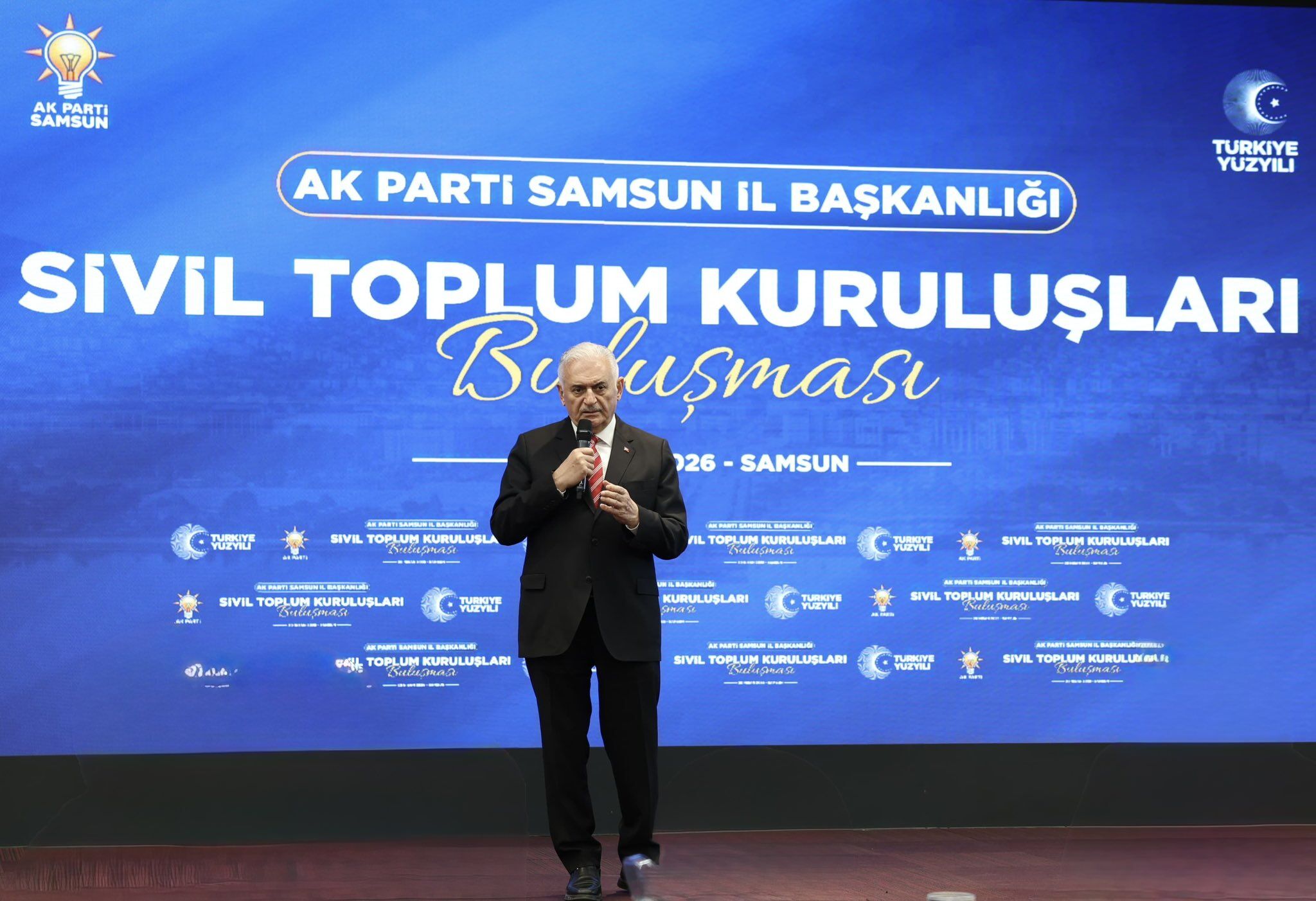 Eski Başbakan Binali Yıldırım Samsun’da konuştu: "Yeni yüzyıl Türklerin yüzyılı olacak"