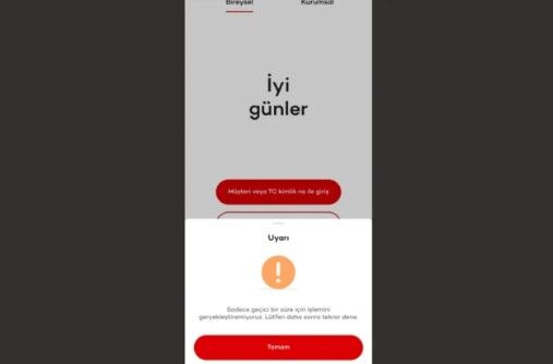 Türkiye'nin dev bankasına erişim sorunu! Hesaplara giriş yapılamıyor