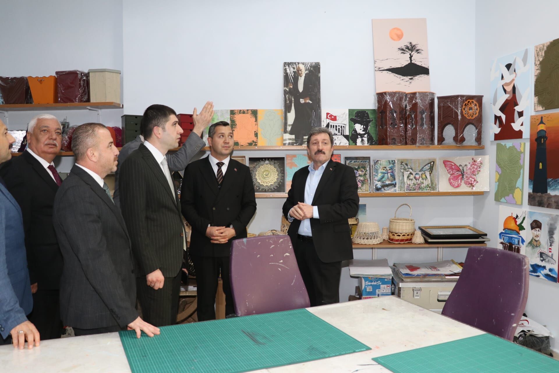 Vali Orhan Tavlı'dan Alaçam'daki yatırımlara yakın takip