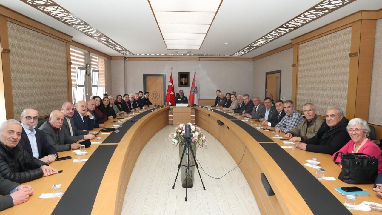 samsun haber: Samsun’da güvenlik zirvesi! Muhtarlarla kritik toplantı