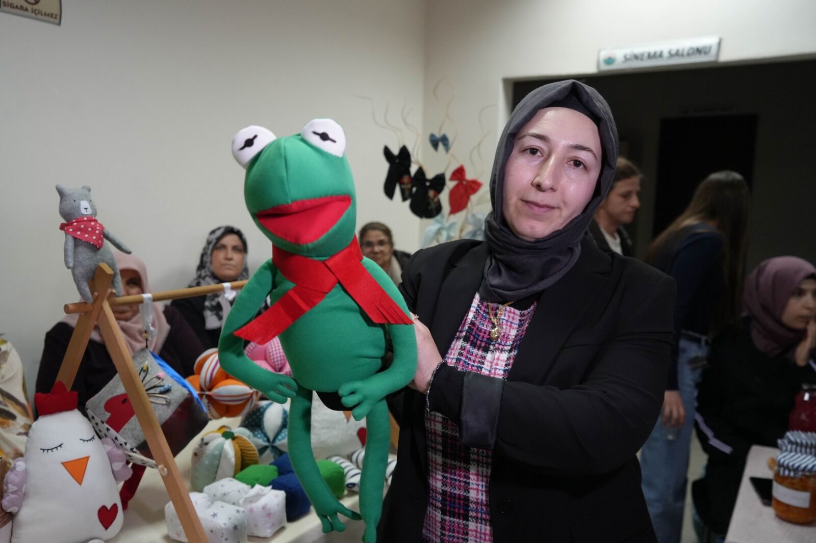 Atıklar sanat oldu! İlkadım’da dikkat çeken sergi