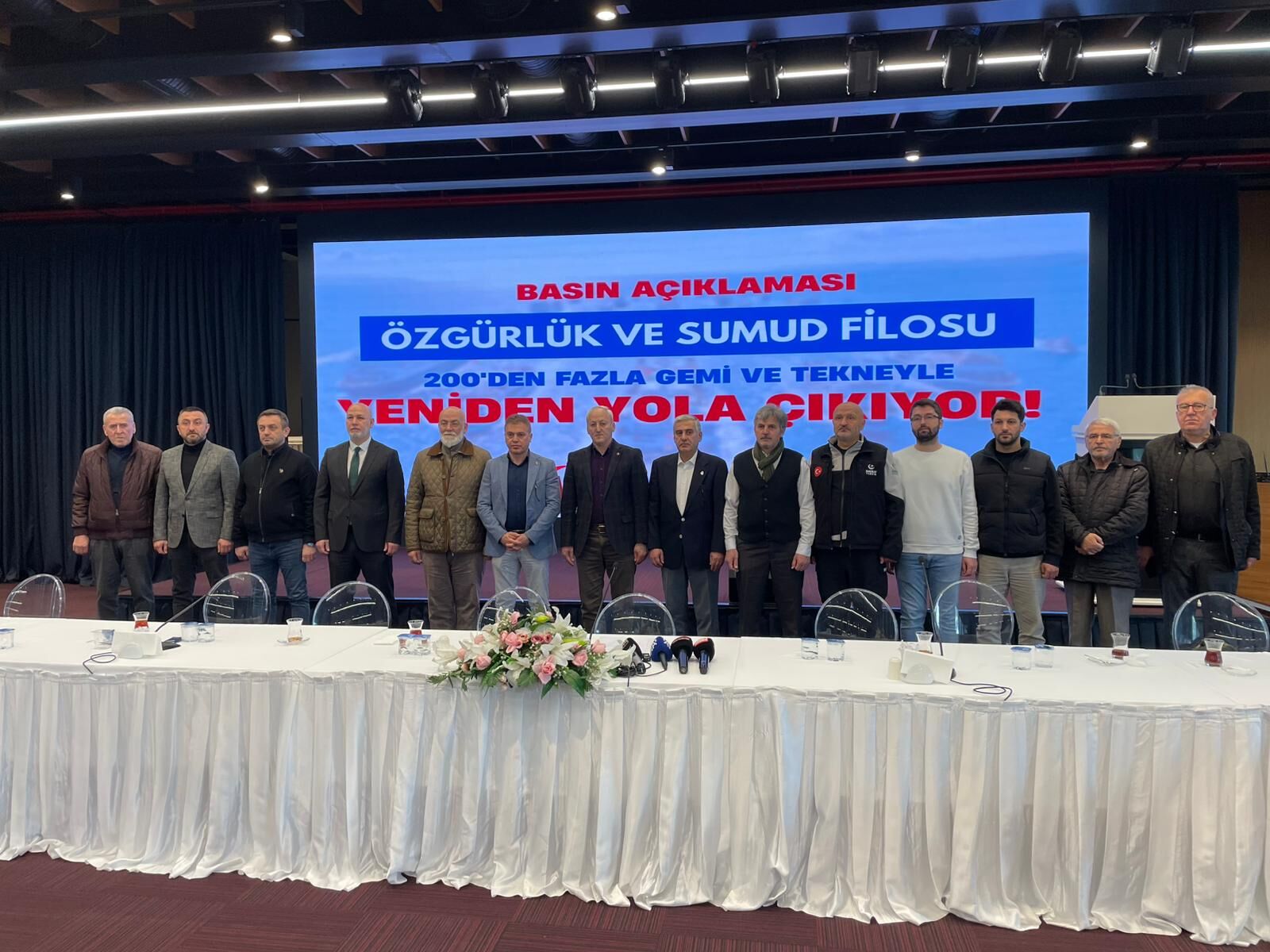 Samsun’da Filistin için ortak çağrı: Özgürlük ve Sumud Filosu'na destek