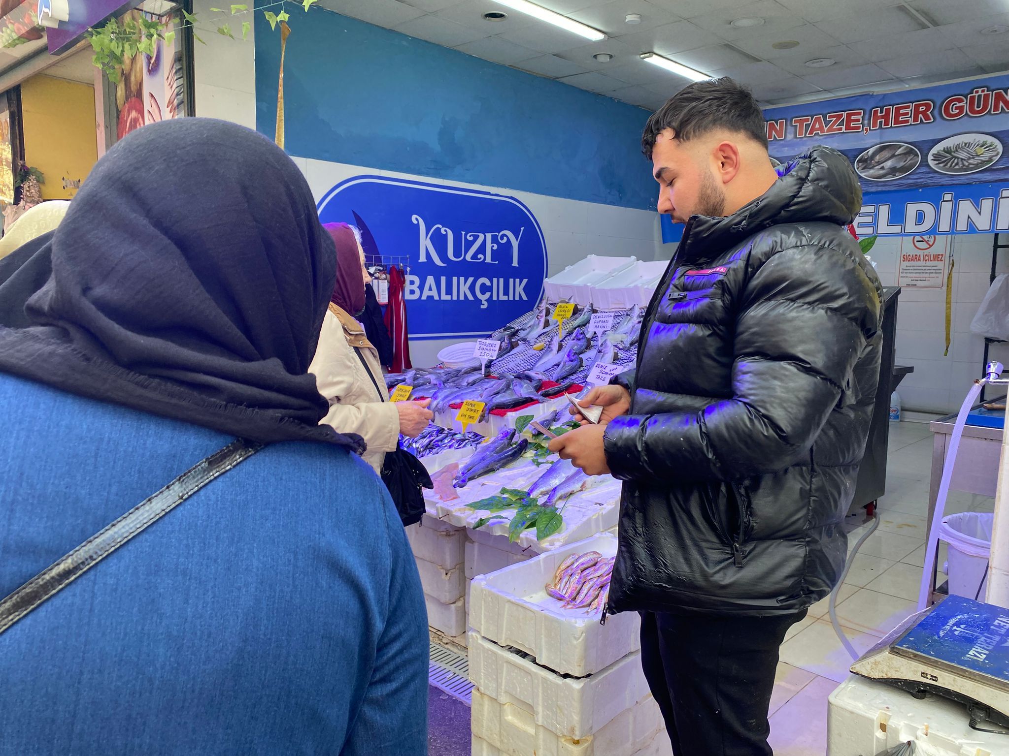 samsun haber: Samsun'da balık bol, fiyat uygun, satş durgun! 