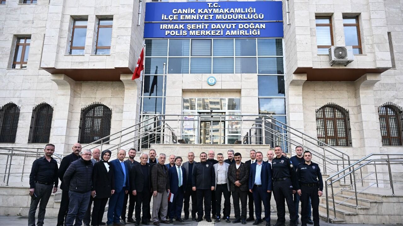 Samsun’da muhtarlarla güvenlik toplantısı yapıldı