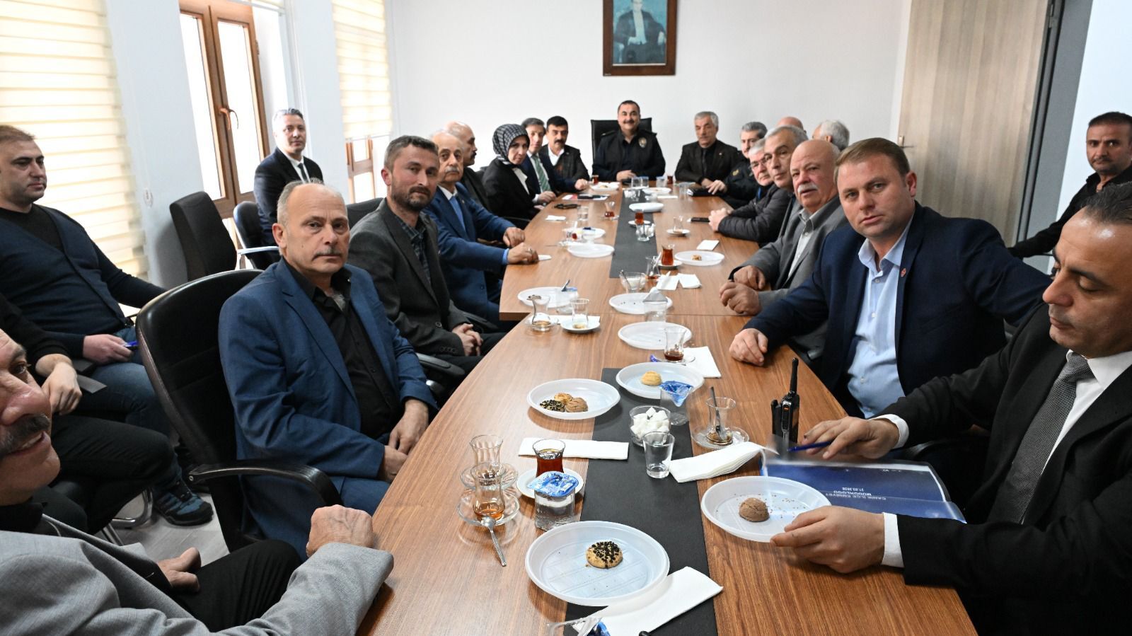 Samsun’da muhtarlarla güvenlik toplantısı yapıldı