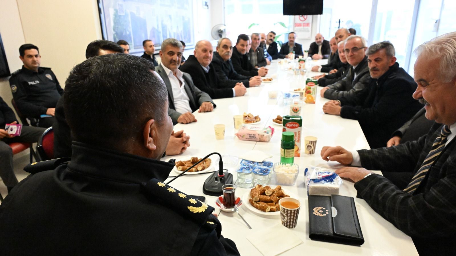 Samsun’da muhtarlarla güvenlik toplantısı yapıldı