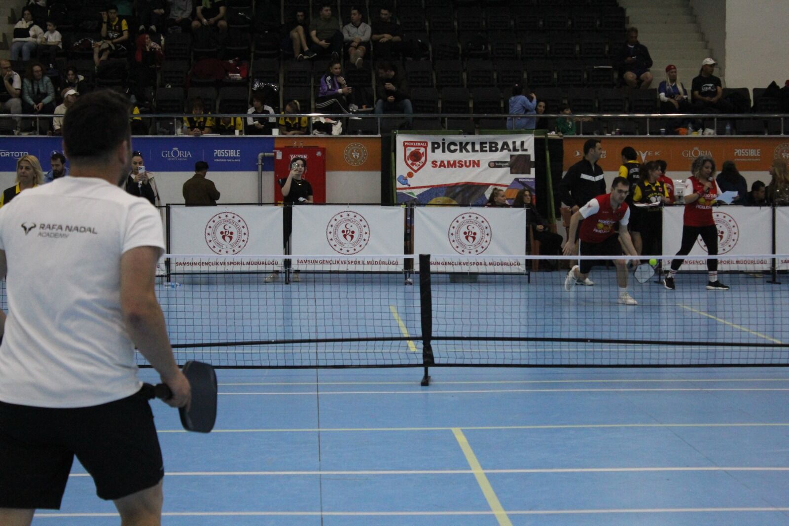 Samsun’da pickleball rüzgarı! 670 sporcu kortta