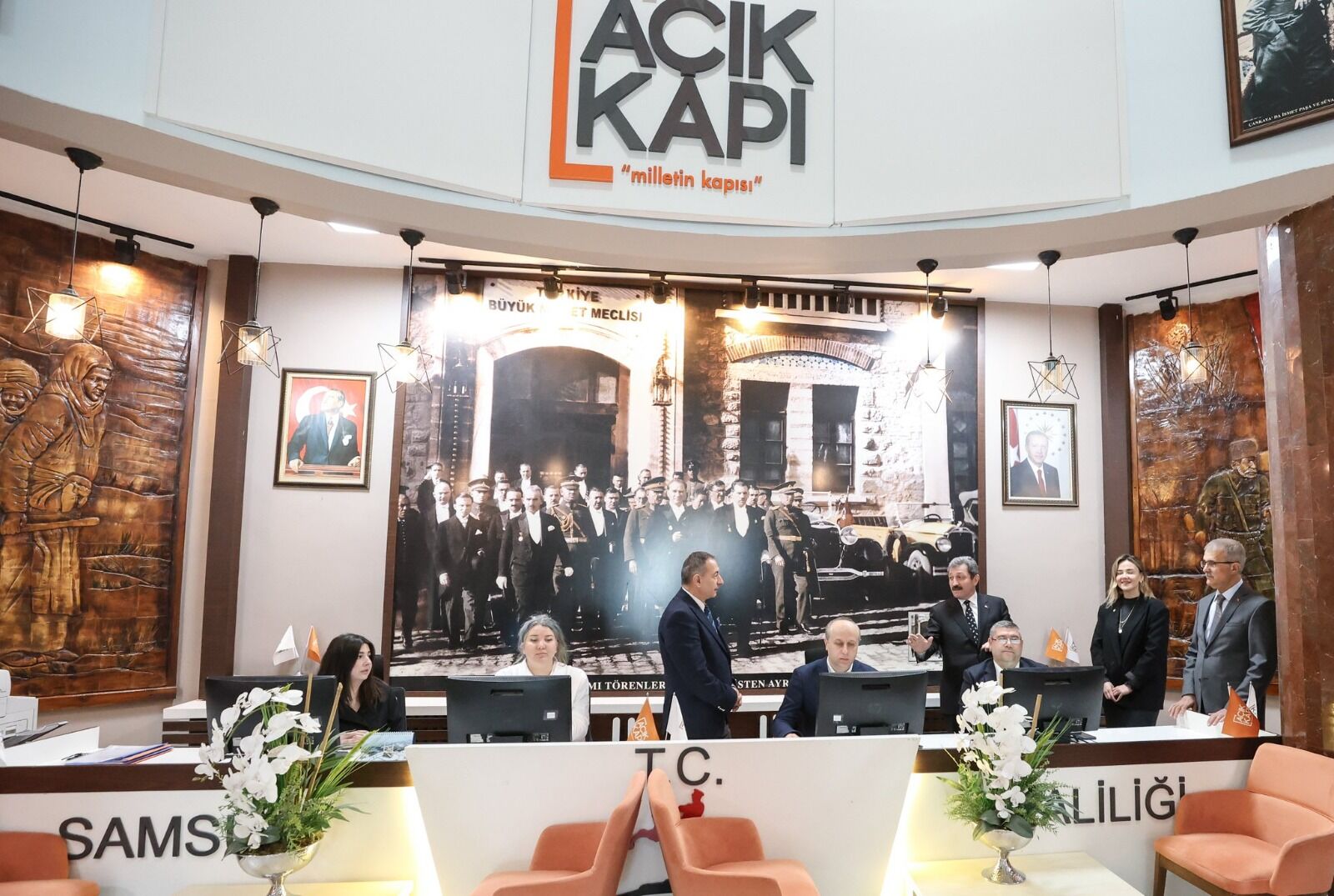 Samsun’da Açık Kapı’da yüzde 100 başarı: Taleplere hızlı çözüm!