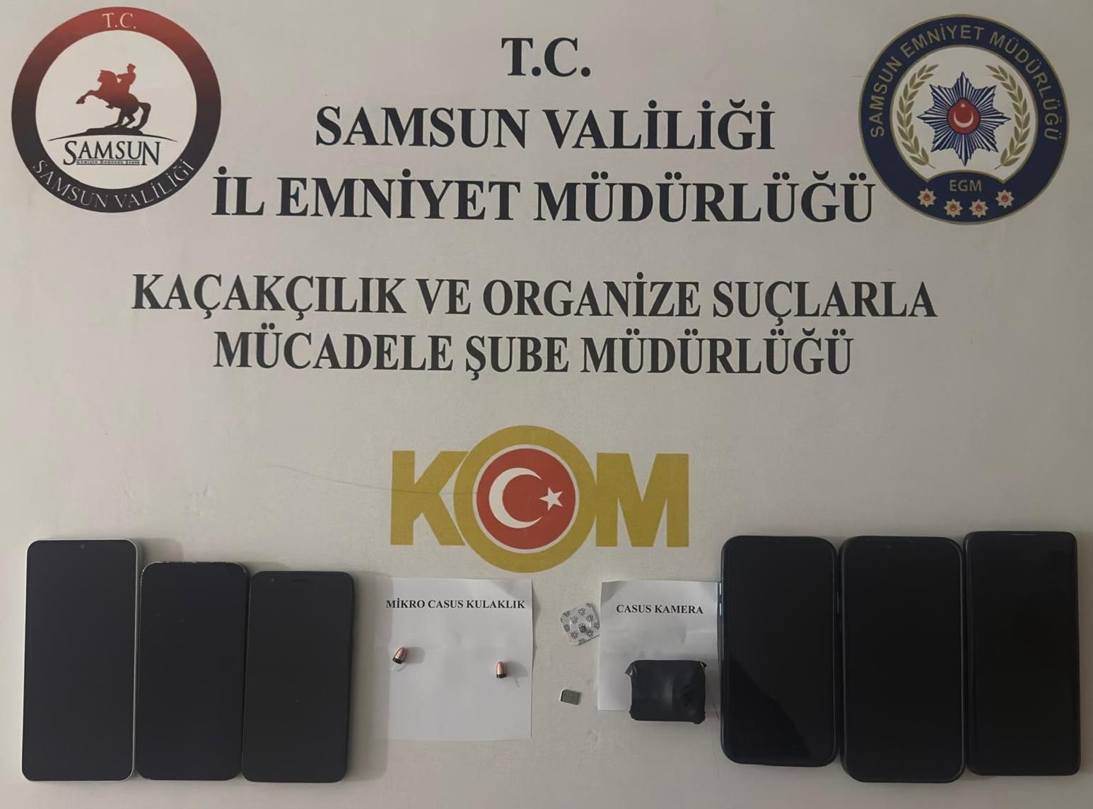 Samsun’da sınavda film gibi operasyon! Suçüstü yakalandılar