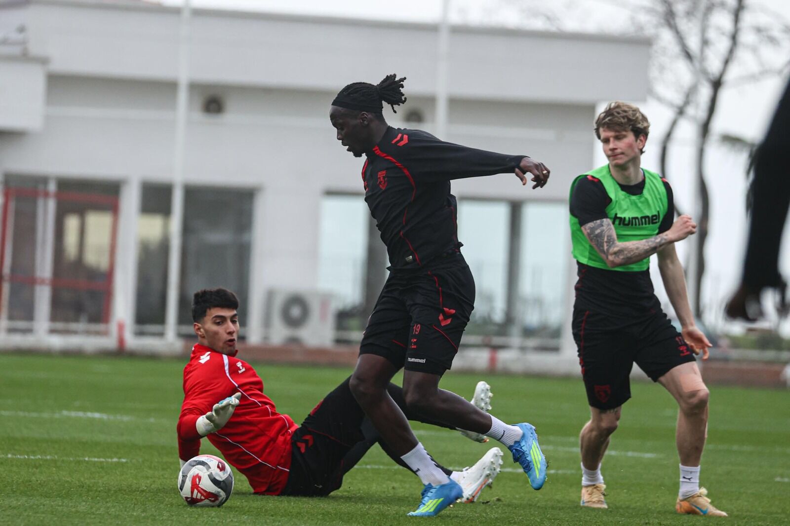 Samsunspor'da Rizespor derbisi öncesi son prova tamam! 