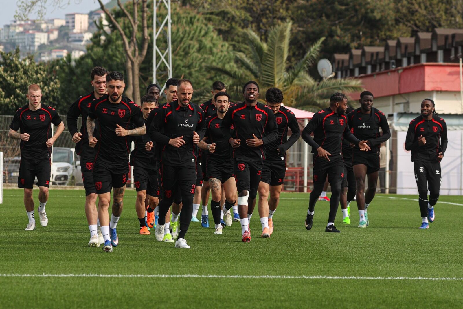 Samsunspor'da Rizespor derbisi öncesi son prova tamam! 