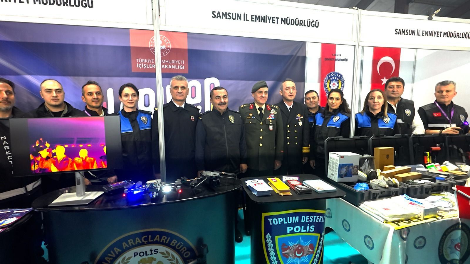 Samsun Emniyeti OKAF’26’da yer aldı