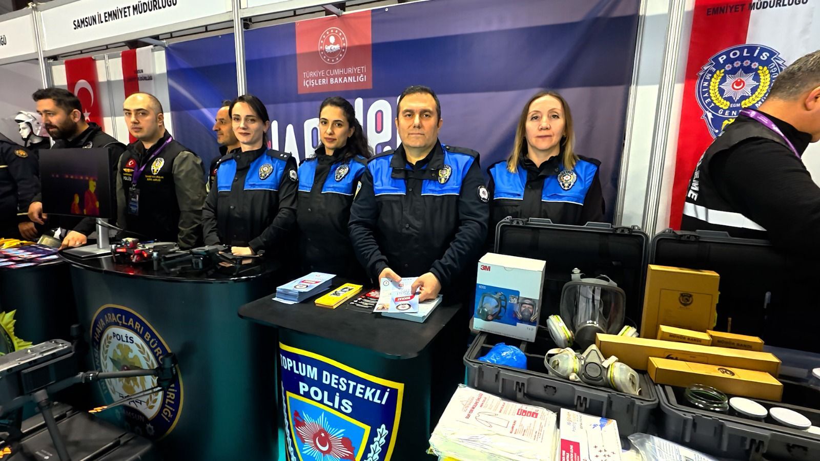 Samsun Emniyeti OKAF’26’da yer aldı