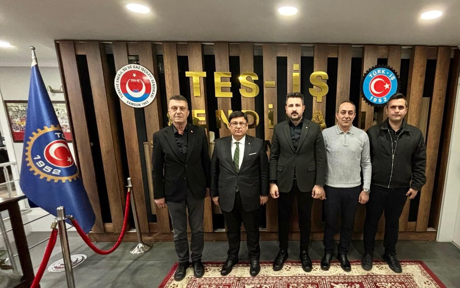 Samsun Cumhuriyet Başsavcısı Mehmet Sabri Kılıç'tan TES-İŞ’e ziyaret: İş birliği vurgusu