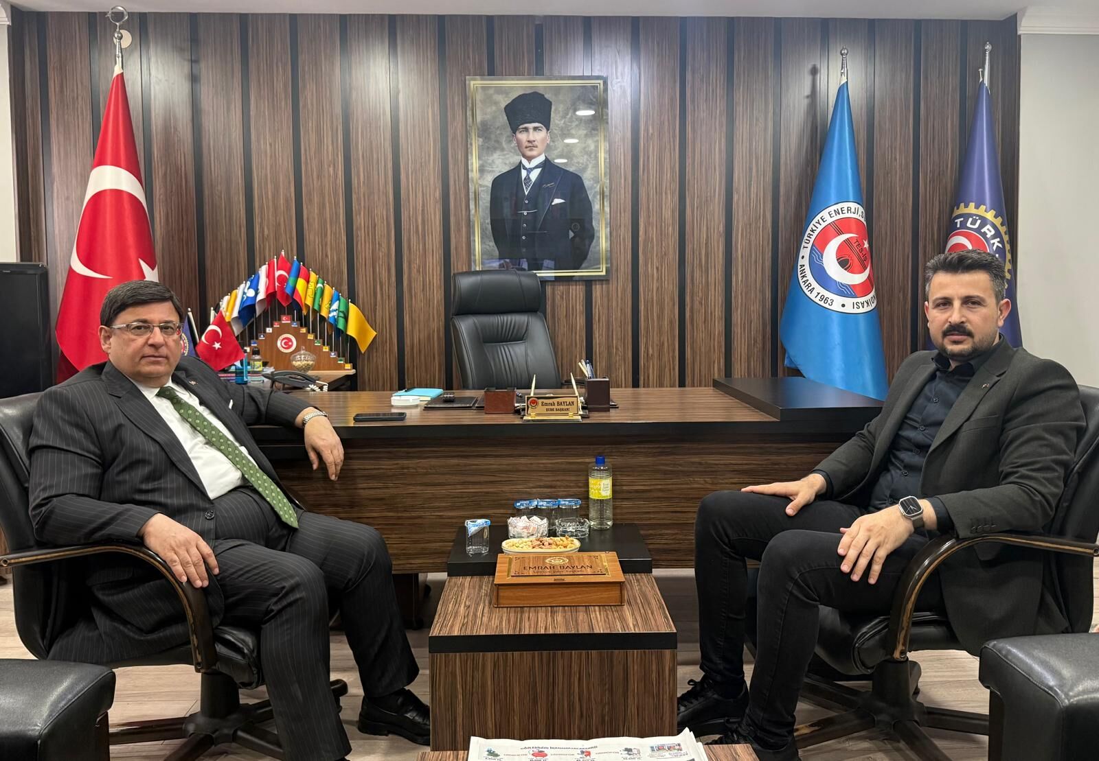 Samsun Cumhuriyet Başsavcısı Mehmet Sabri Kılıç'tan TES-İŞ’e ziyaret: İş birliği vurgusu