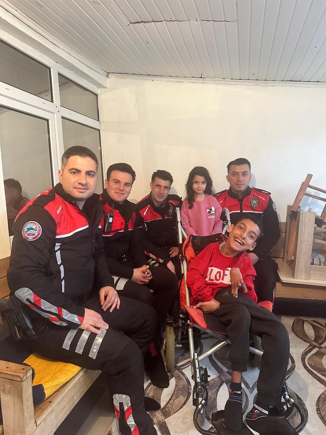 Samsun'da Yunus ekiplerinden yürek ısıtan jest 