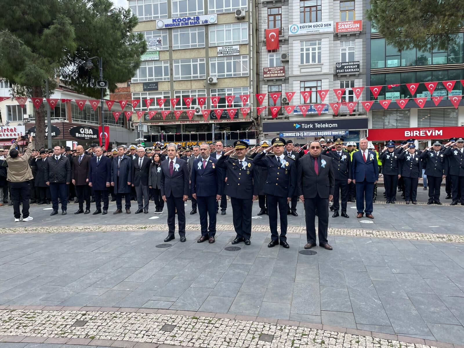 Samsun’da polis teşkilatına anlamlı tören! 181. yıl gururu