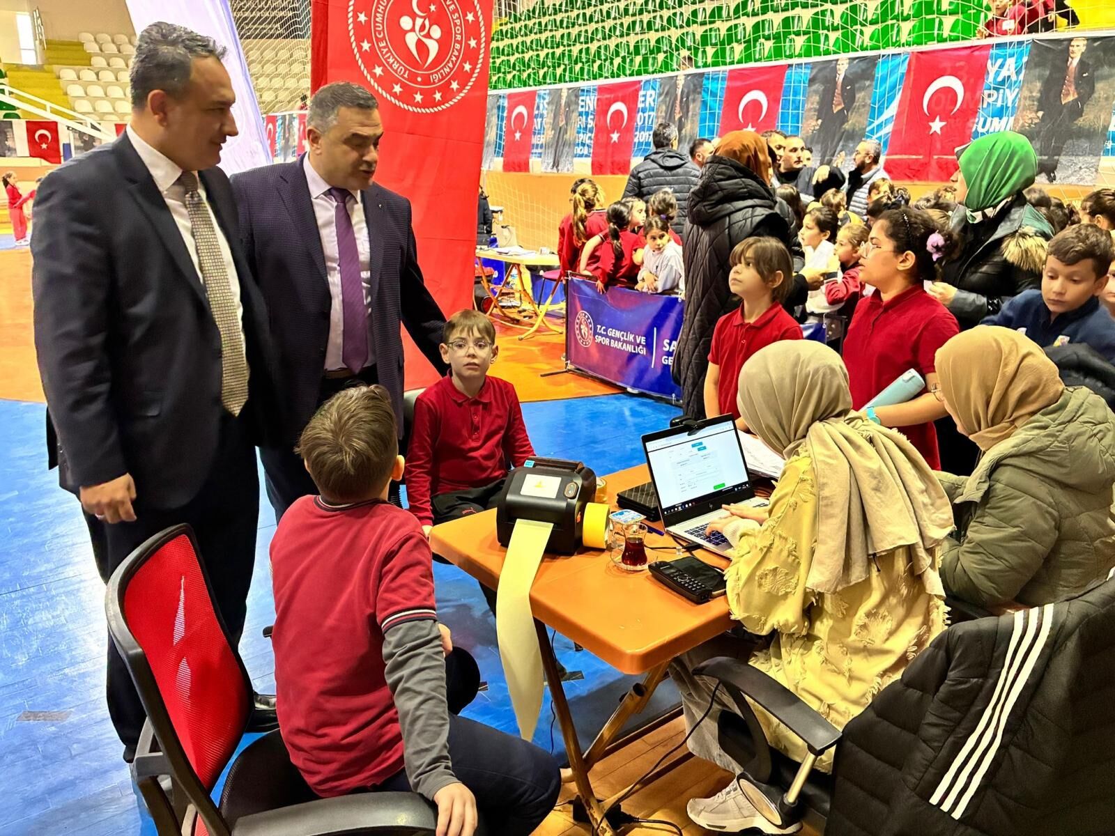 Çarşamba’da yetenek avı! Gençler sporla buluştu