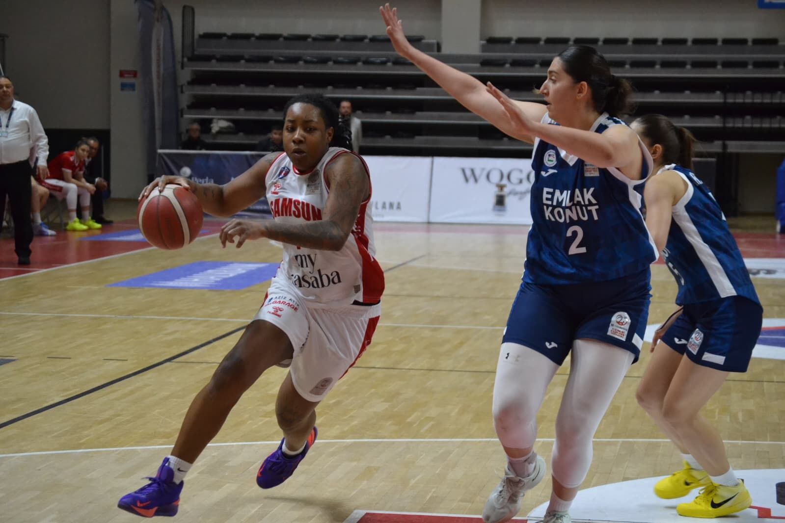 Zorlu Koleji Samsun Basketbol’dan şampiyonluk provası gibi galibiyet