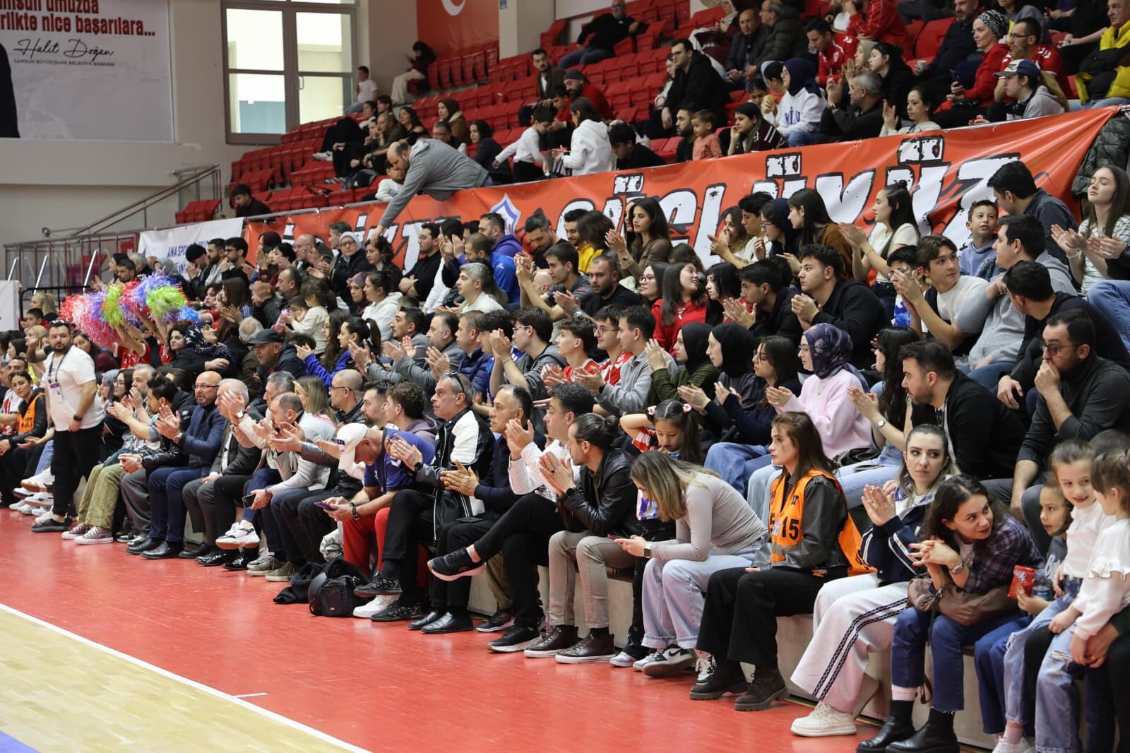 Zorlu Koleji Samsun Basketbol’dan şampiyonluk provası gibi galibiyet