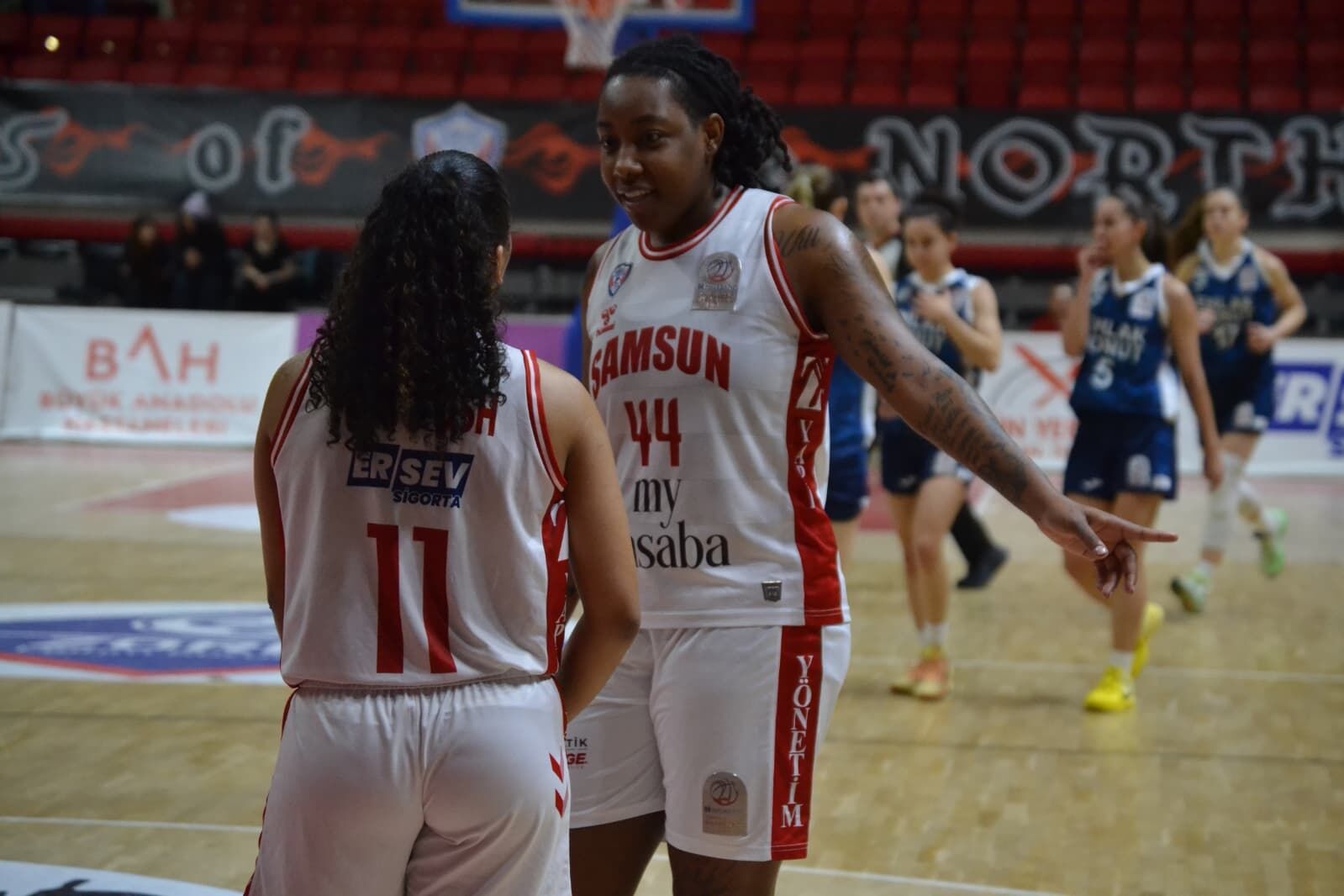 Zorlu Koleji Samsun Basketbol’dan şampiyonluk provası gibi galibiyet