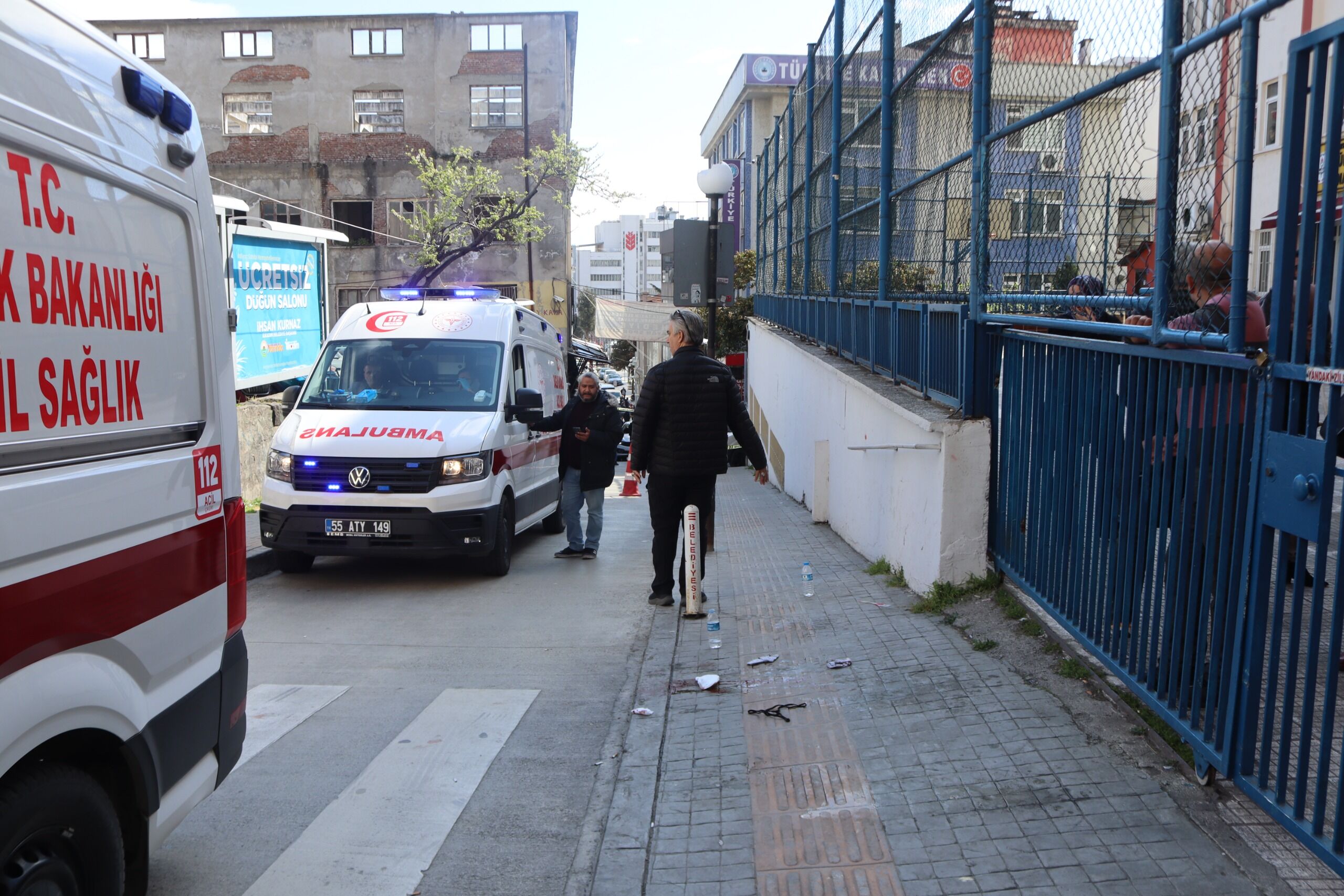 samsun haber: Samsun'da okul önünde silahlı saldırı!