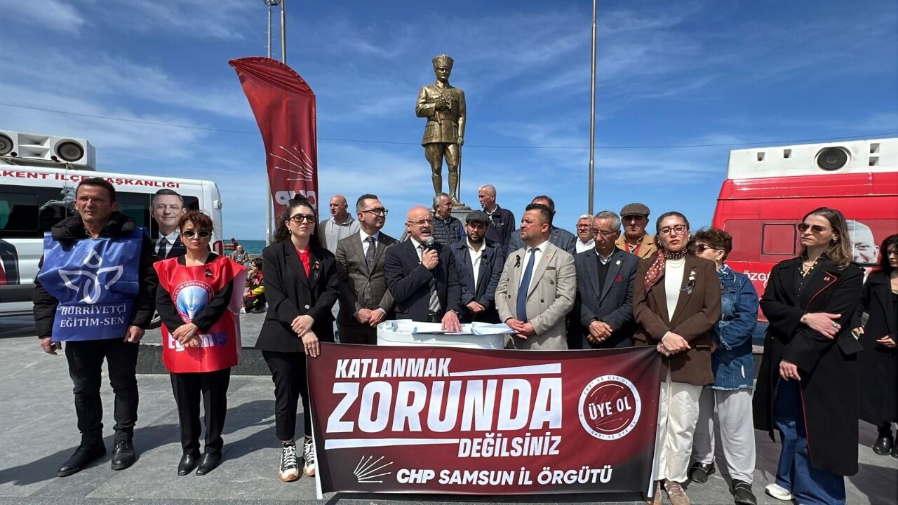 CHP Samsun İl Başkanı Mehmet Özdağ'dan Bakan Yusuf Tekin'e tepki