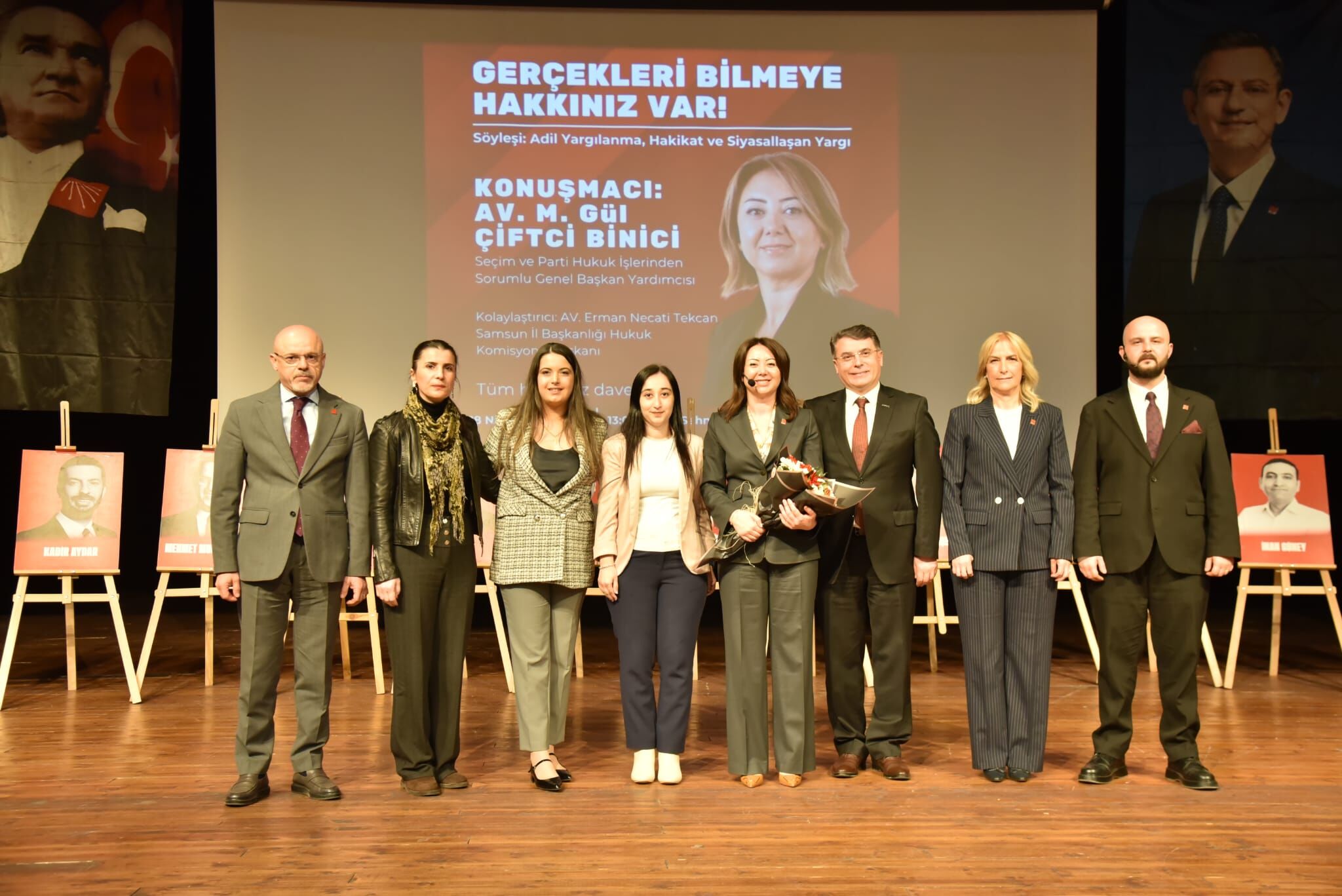 Samsun’da CHP’den hukuk ve adalet buluşması