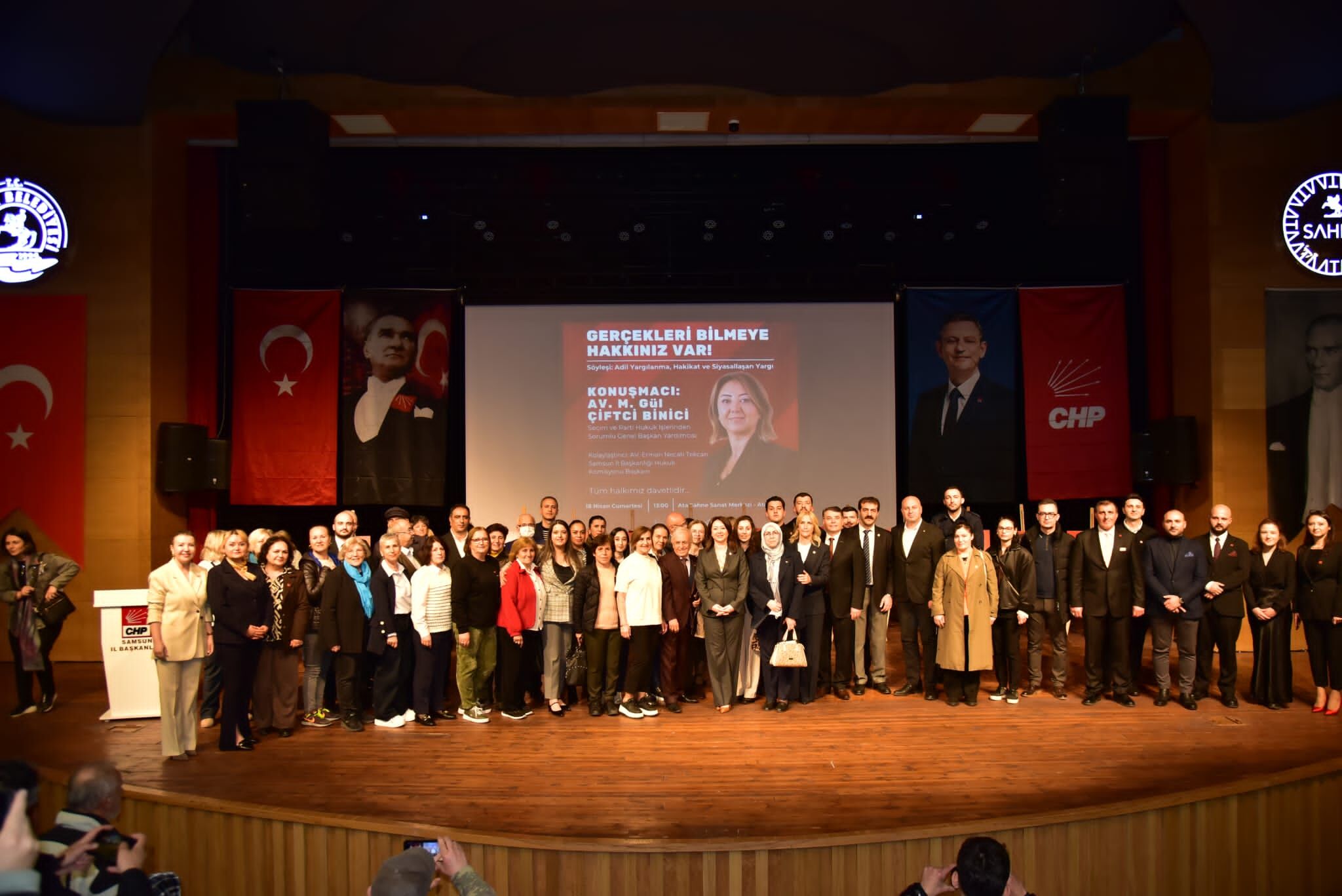 Samsun’da CHP’den hukuk ve adalet buluşması