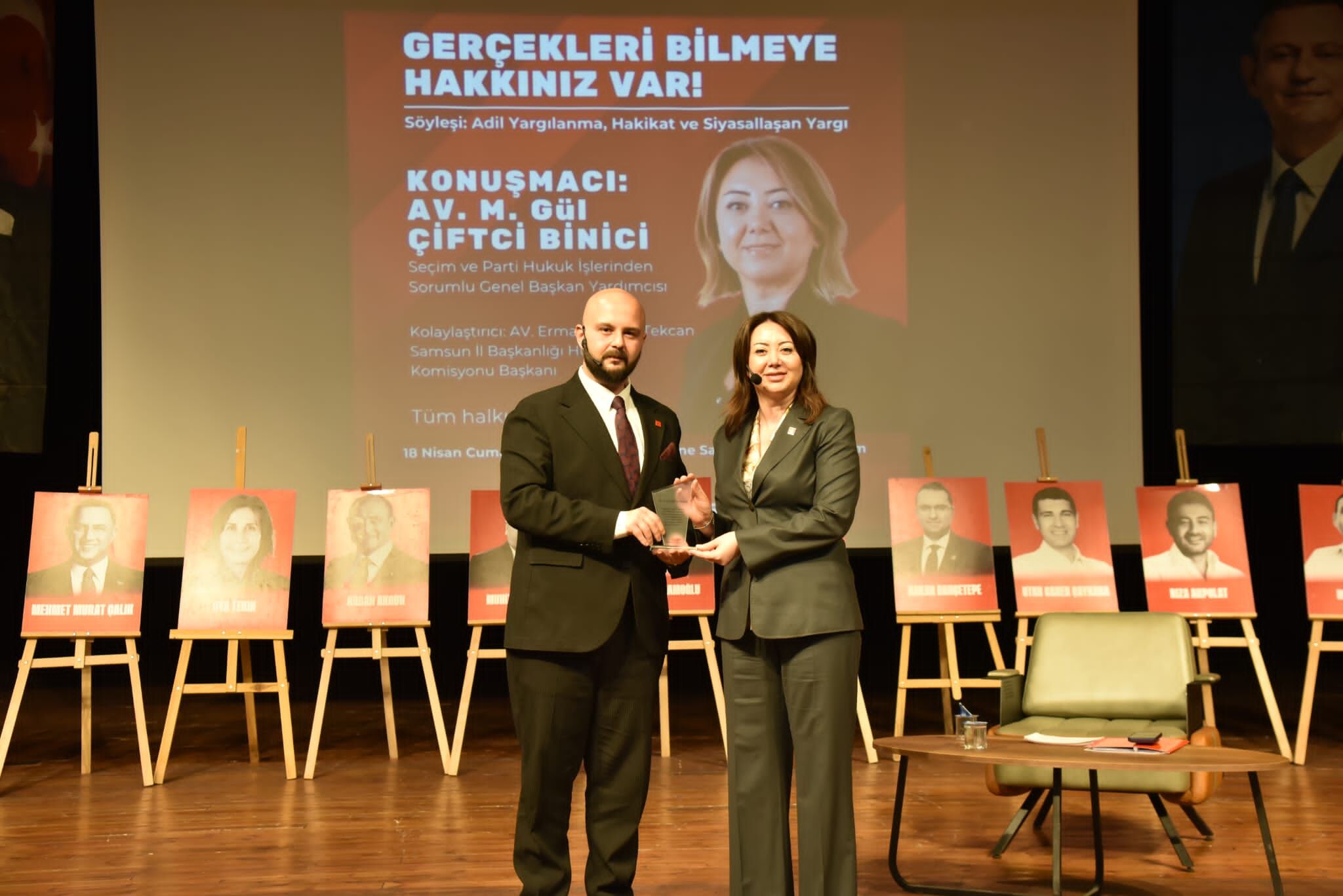 Samsun’da CHP’den hukuk ve adalet buluşması