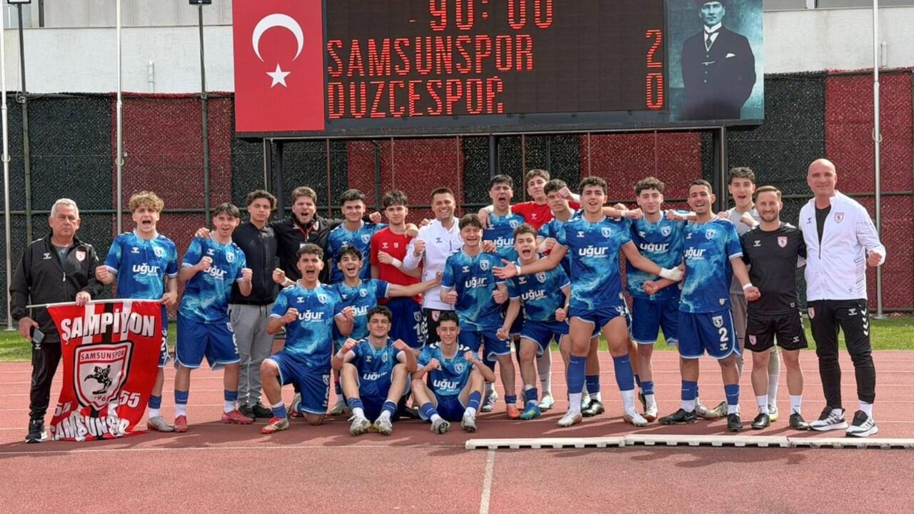 Samsunspor U16’dan final turu bileti