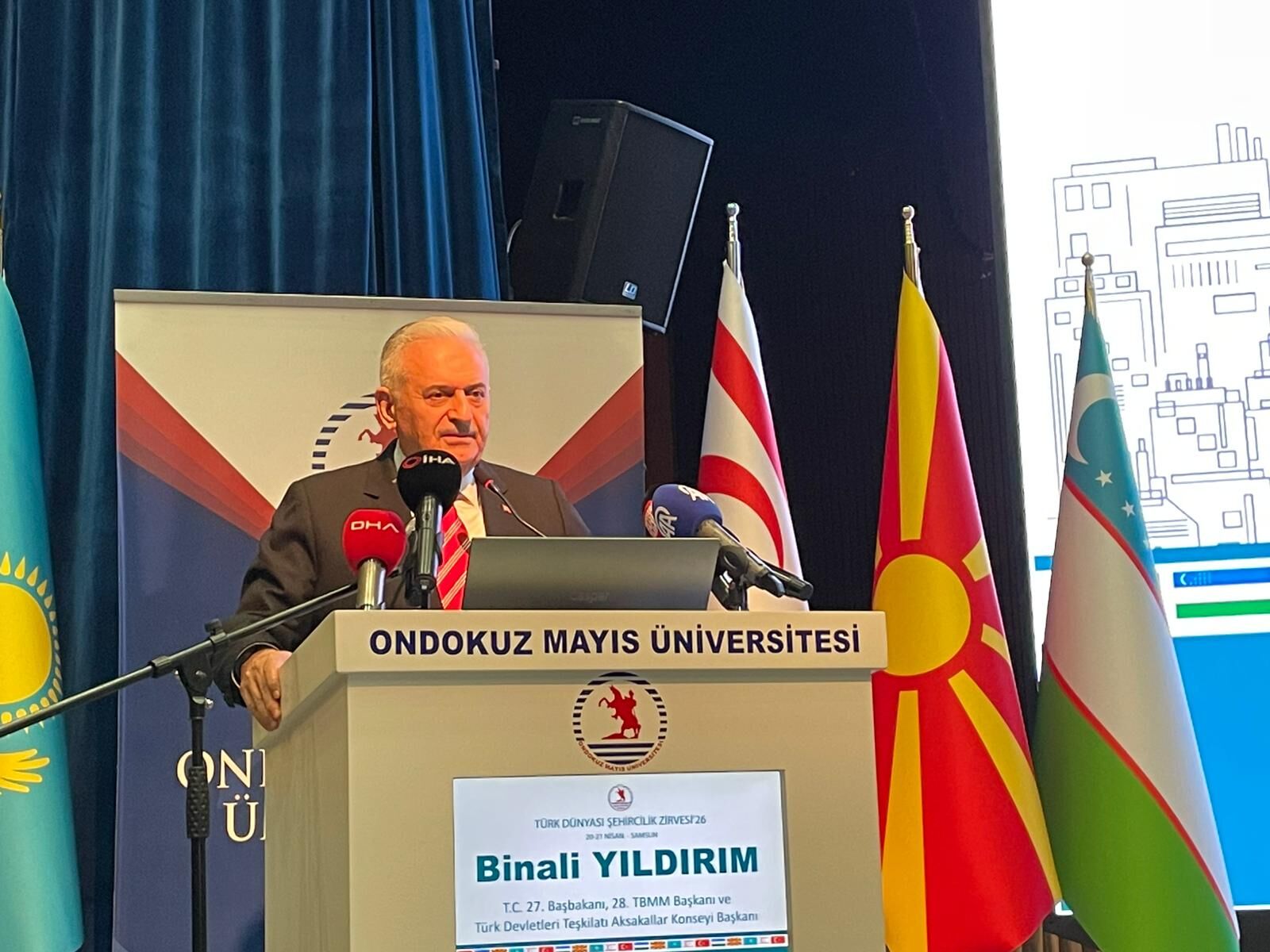 samsun haber: Eski Başbakan Binali Yıldırım Samsun'u örnek gösterdi!