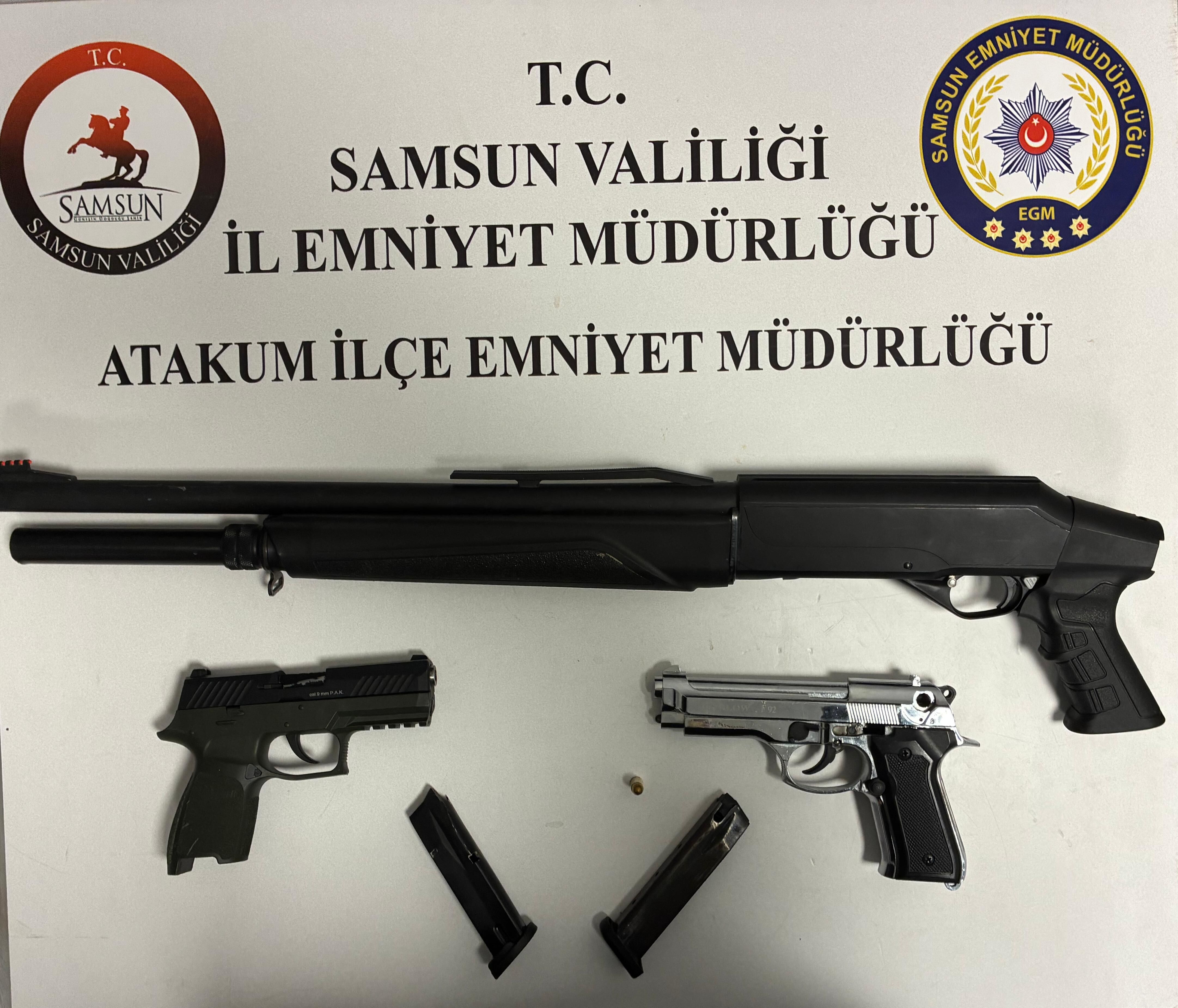 samsun haber: Samsun'da silah sesleri polisi harekete geçirdi! 