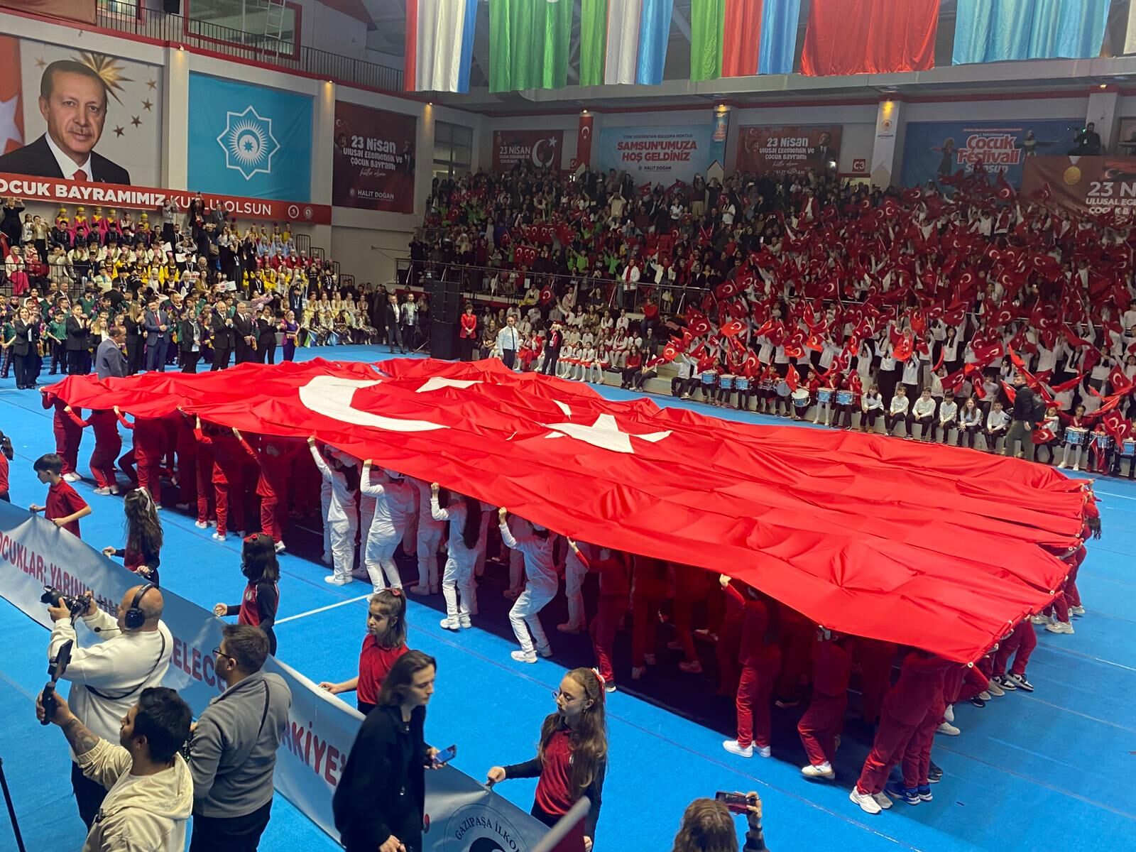 Samsun’da 23 Nisan coşkusu zirveye ulaştı!