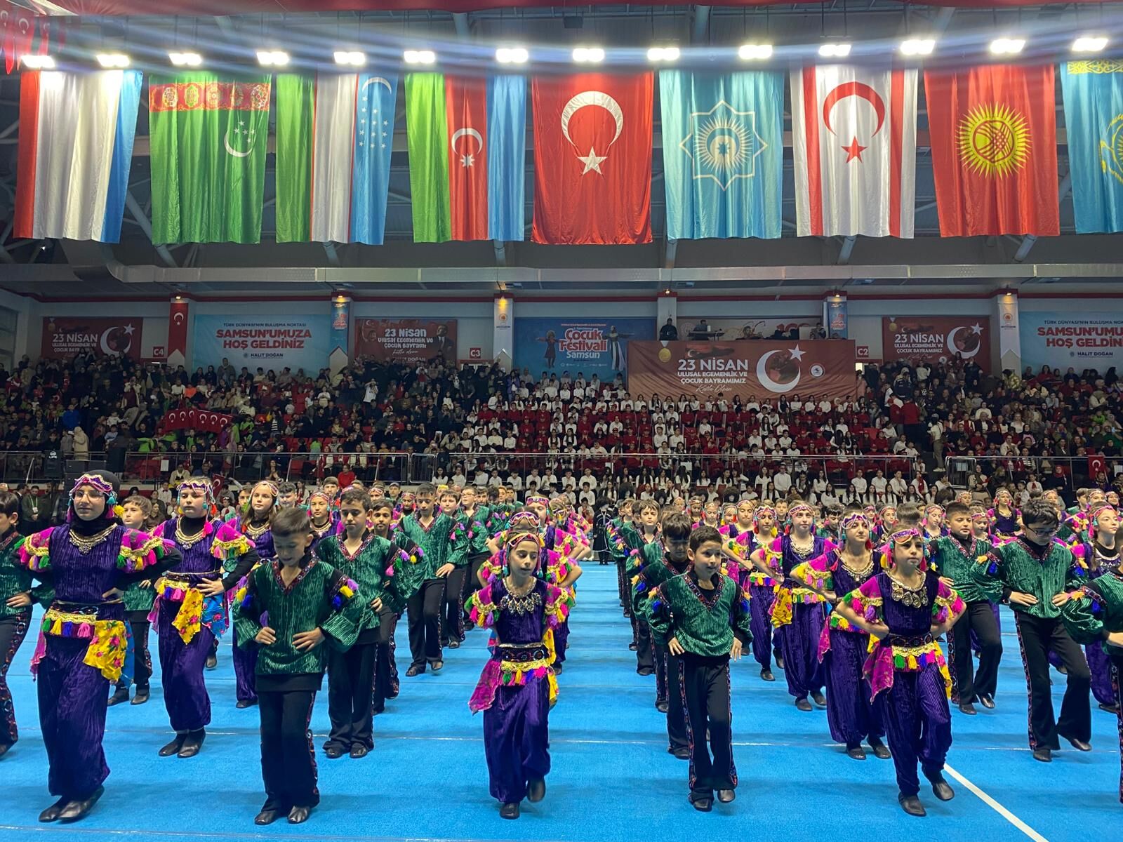 Samsun’da 23 Nisan coşkusu zirveye ulaştı!