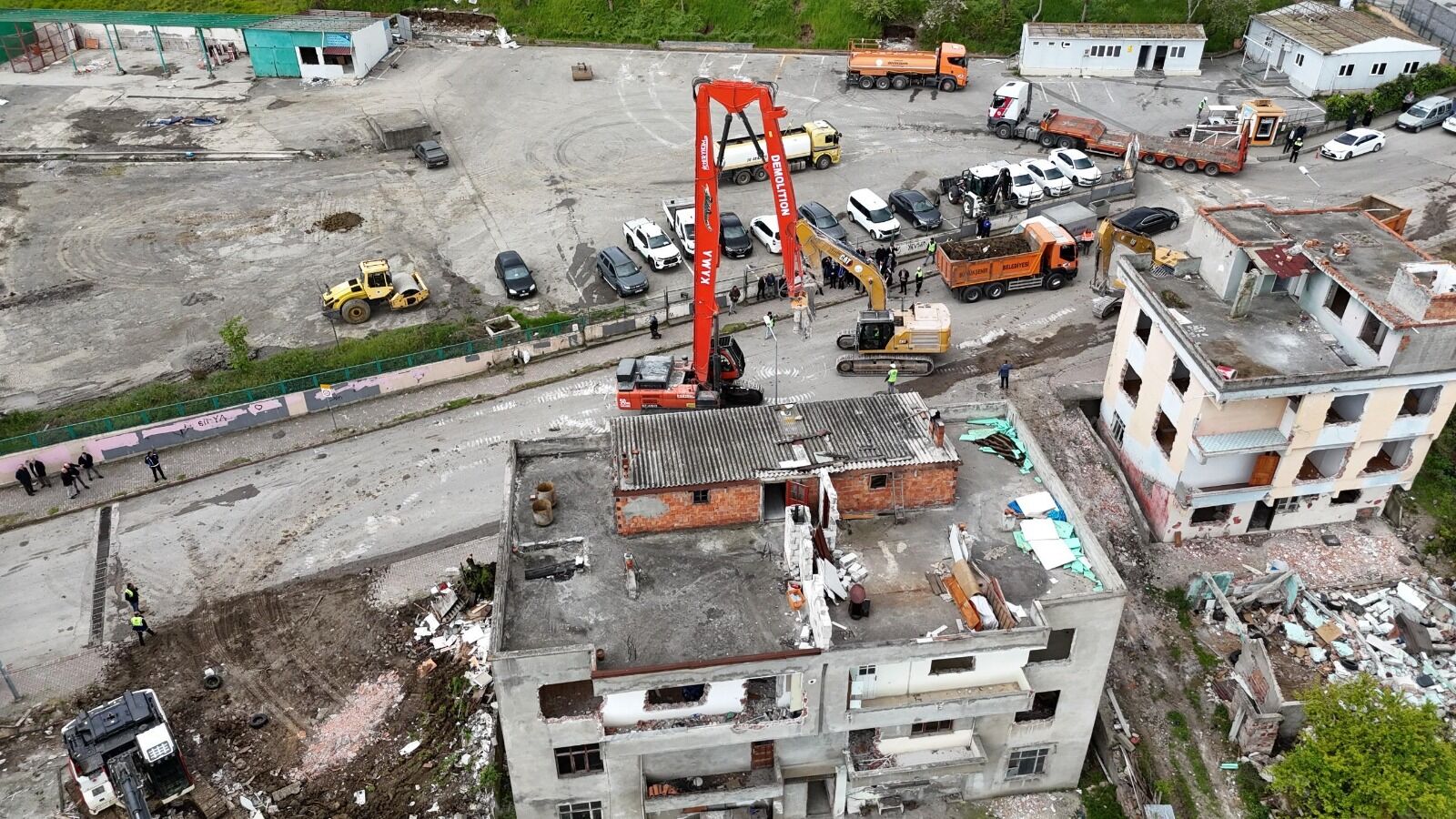 samsun haber: Samsun’da kentsel dönüşüm başladı: İlk yıkım Anadolu Mahallesi’nde