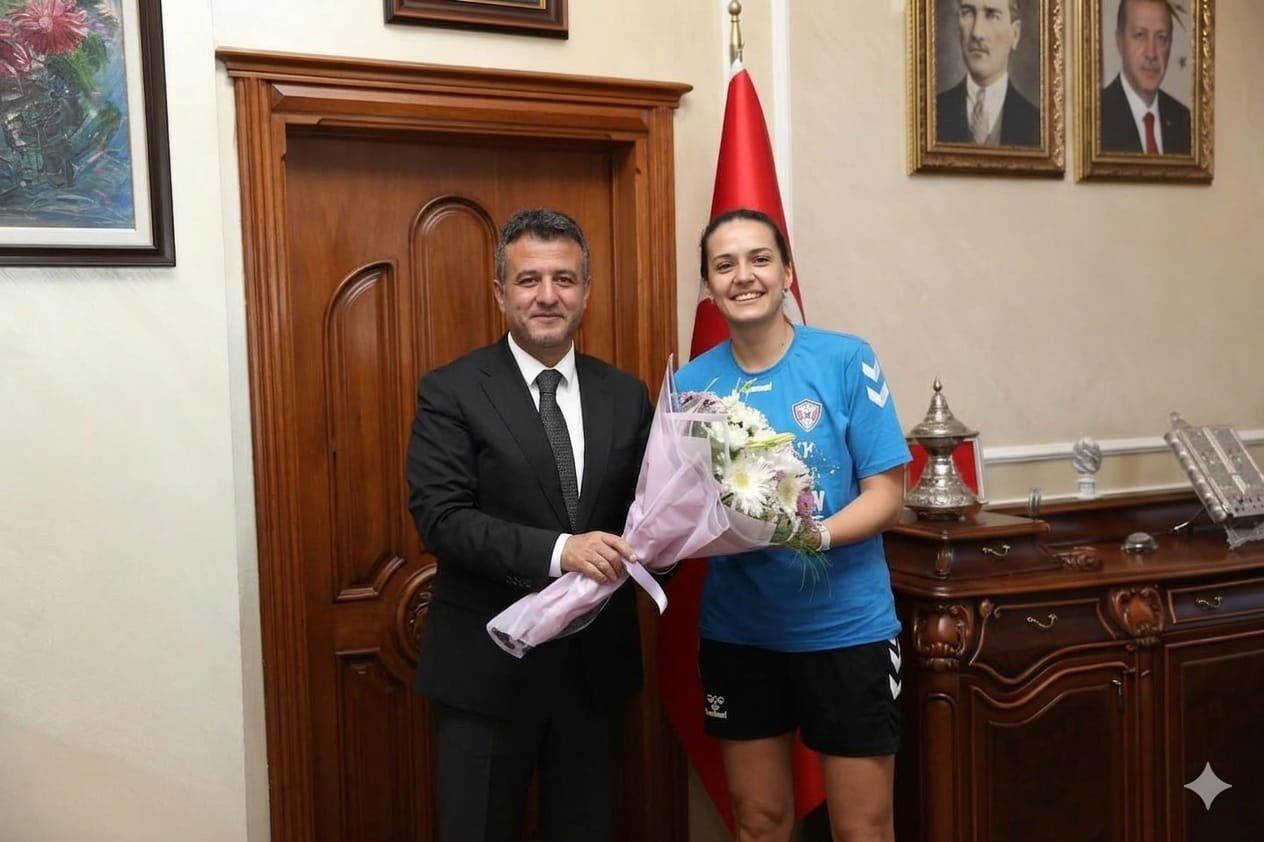 Samsun’da spor için el ele: Zorlu Koleji'nden Başkan Halit Doğan'a ziyaret