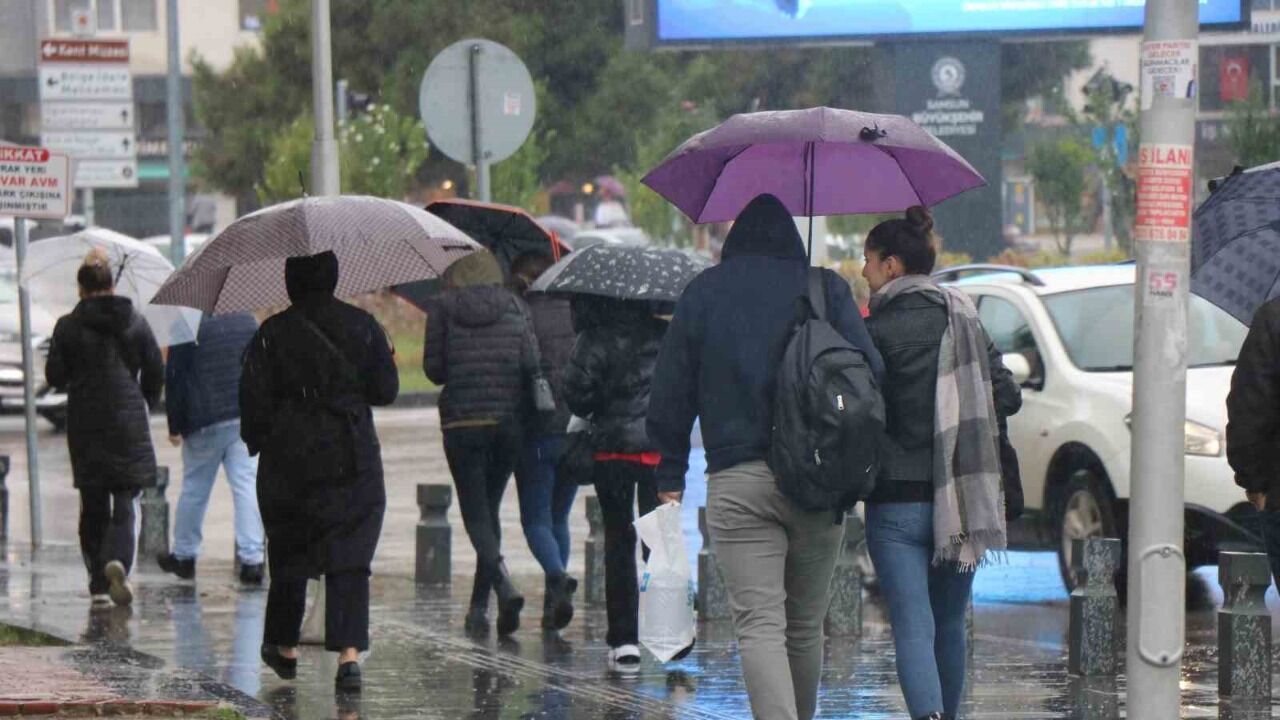Meteoroloji’den Samsun için kritik uyarı! Kuvvetli yağış geliyor
