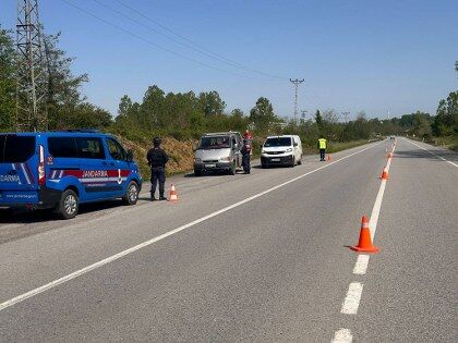 samsun haber: Samsun'da kurbanlık taşıyan araçlar tek tek durduruldu