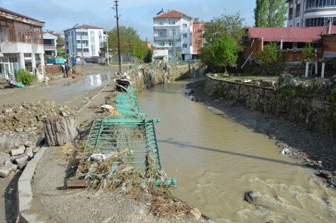 samsun haber: Havza'da selin izleri siliniyor! 