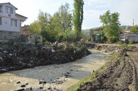 samsun haber: Havza'da selin izleri siliniyor! 