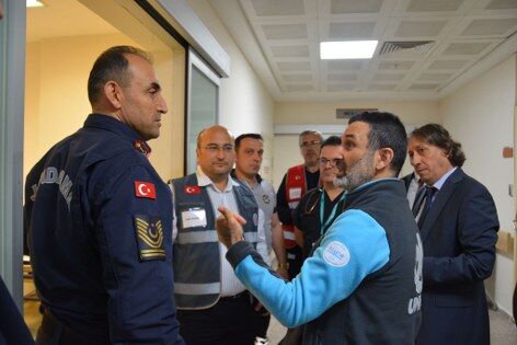 samsun haber: Bafra Devlet Hastanesi’nde hareketli dakikalar!