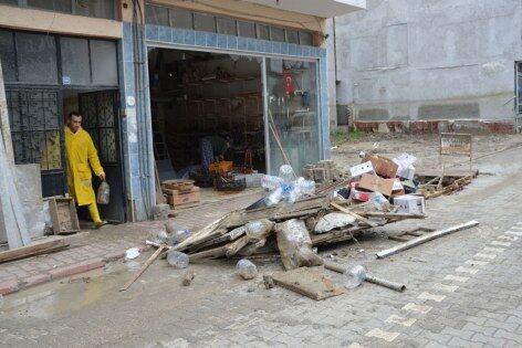 samsun haber: Havza’da selin izleri siliniyor! Ekipler sahada 