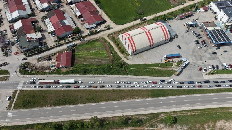 samsun haber: Samsun yolunda bayram trafiği! İşte son durum