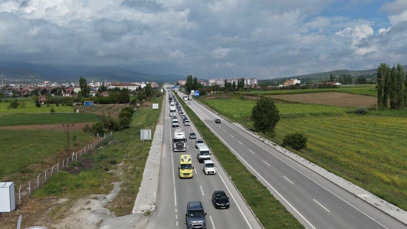 samsun haber: Samsun yolunda bayram trafiği! İşte son durum