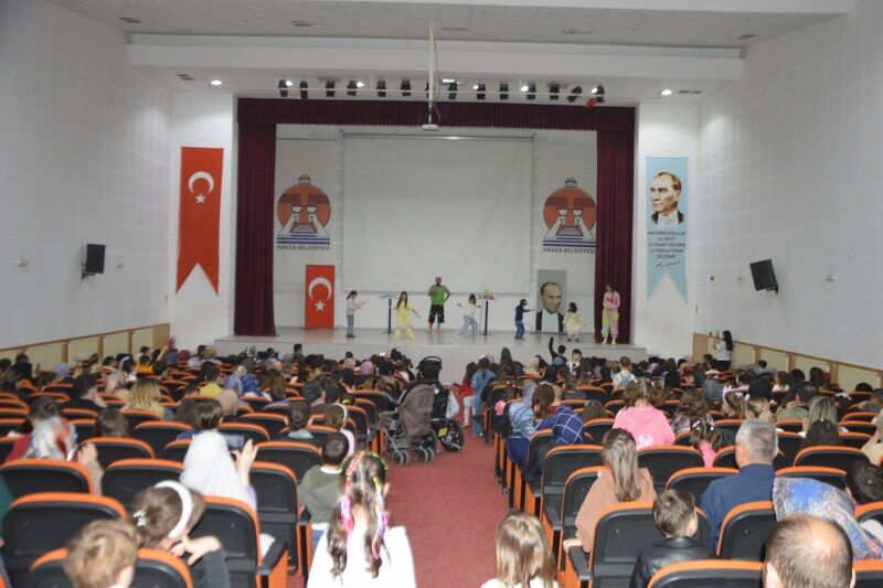 samsun haber: Havza’da çocuklar bayram coşkusunu doyasıya yaşadı