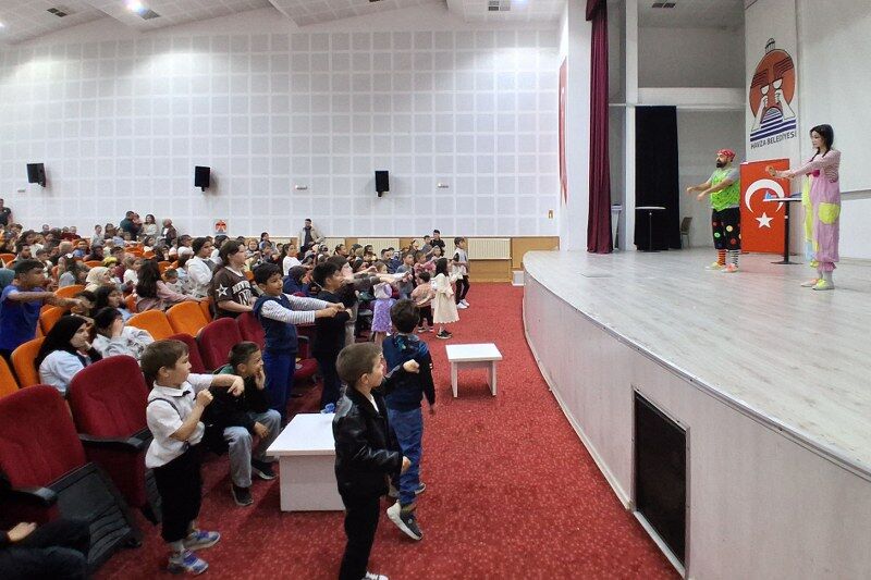 samsun haber: Havza’da çocuklar bayram coşkusunu doyasıya yaşadı