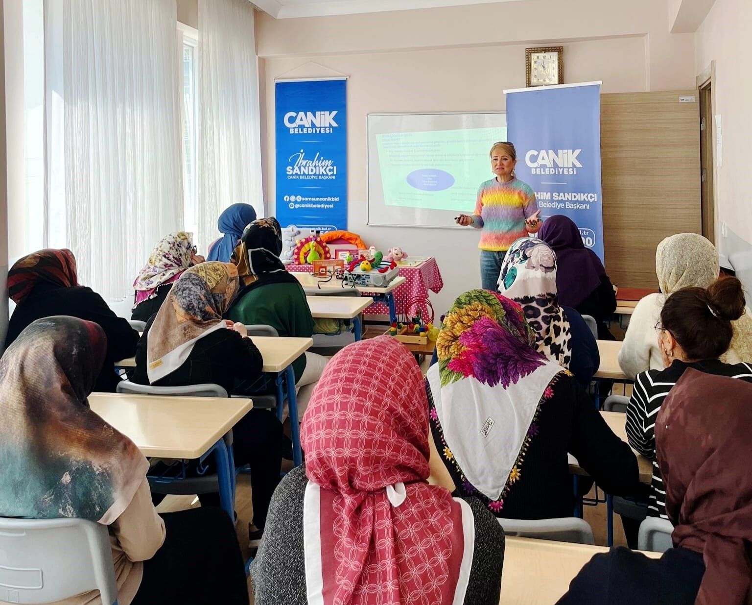 Canik Belediyesi’nden kadınlara güçlü destek