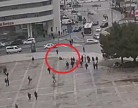 Samsun’da panik anları: Vatandaşlar yardıma koştu!