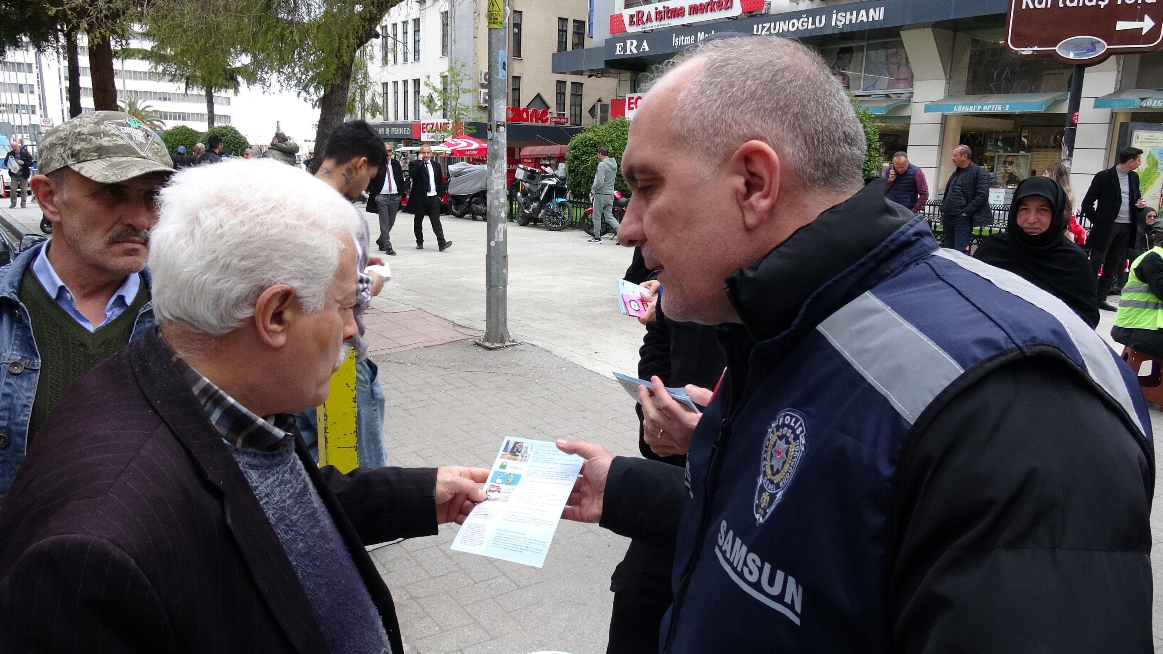 samsun haber: Samsun'da uyarı yapıldı! "Borcunuz var" tuzağına dikkat 